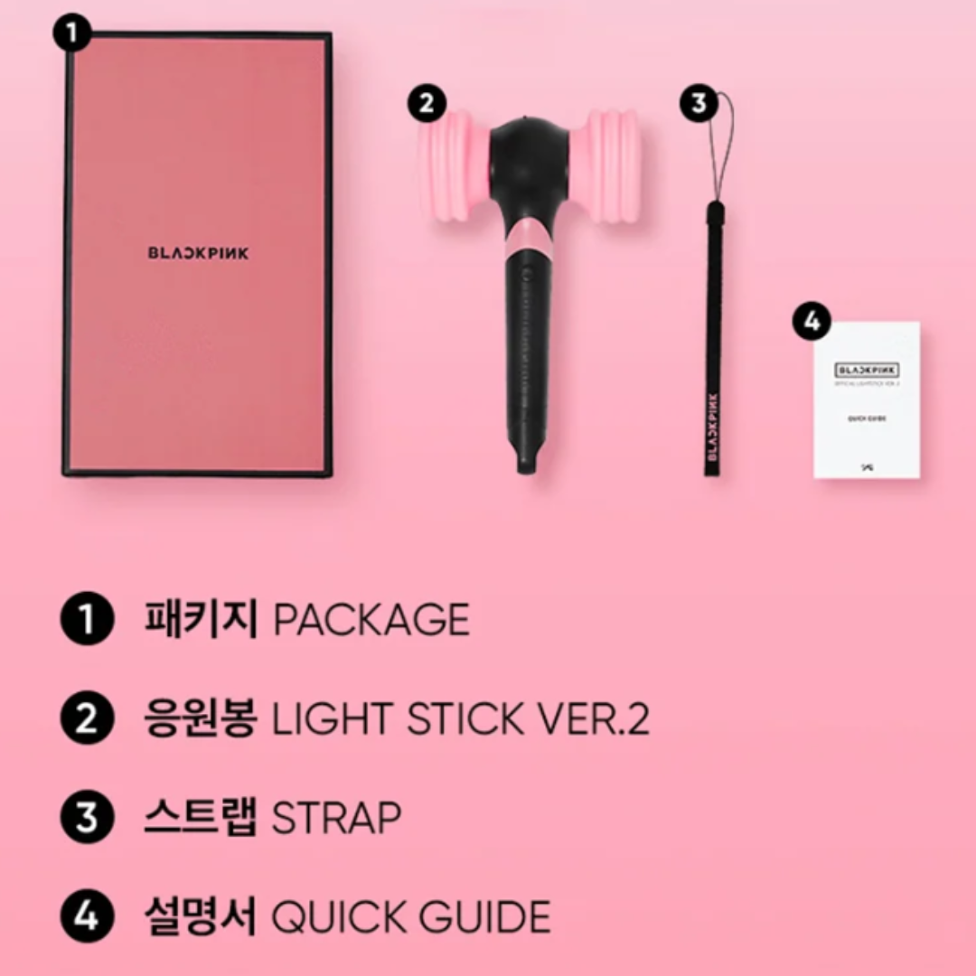 Blackpink Official Lightstick Version 2 [Hammerbong/Pyongbong]