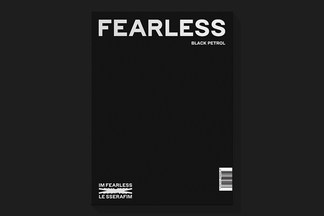 LE SSERAFIM - FEARLESS Black Petrol Ver.