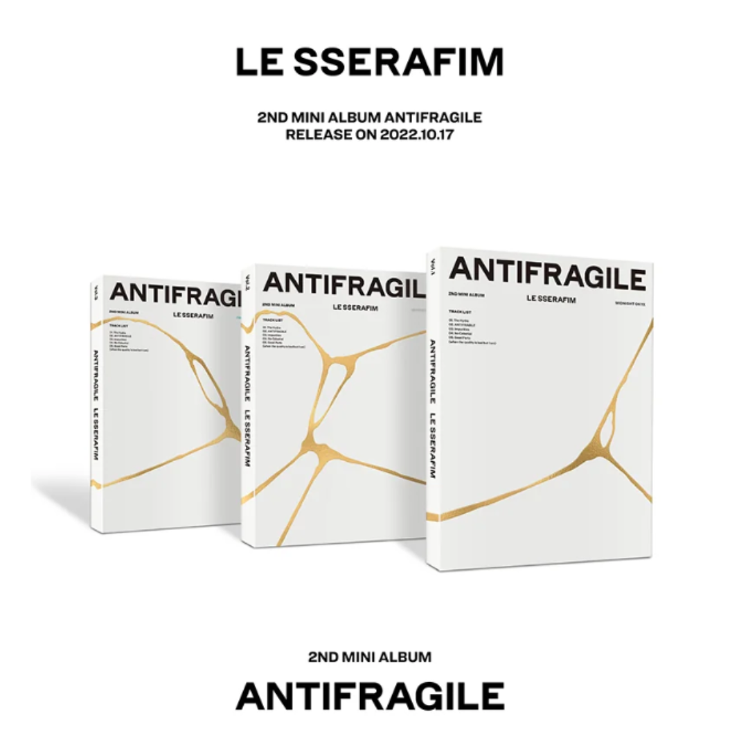 LE SSERAFIM - ANTIFRAGILE Photobook