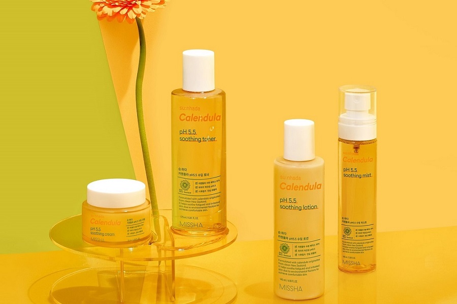 missha-calendula Calendula in der Hautpflege